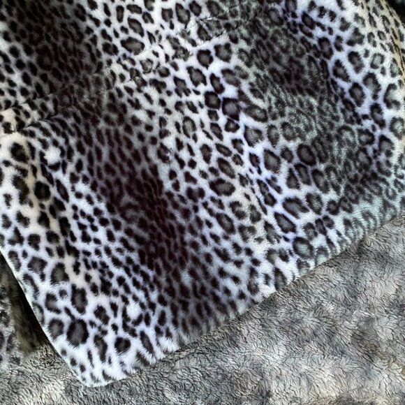 VTG Christie Brooks Faux Fur Coat - Picture 11 of 12